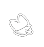 パステルにゃんこ(文字なし)（個別スタンプ：25）