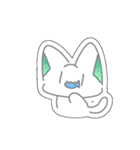 パステルにゃんこ(文字なし)（個別スタンプ：33）