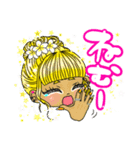 コギャルちゃんの夏休み（個別スタンプ：12）