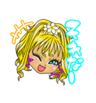 コギャルちゃんの夏休み（個別スタンプ：13）