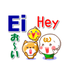ポルトガル語ブラジル,英語,日本語 日常用（個別スタンプ：3）