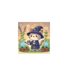魔法ねこ、今日も大活躍（個別スタンプ：4）