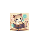 魔法ねこ、今日も大活躍（個別スタンプ：14）