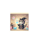 魔法ねこ、今日も大活躍（個別スタンプ：20）