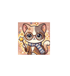 魔法ねこ、今日も大活躍（個別スタンプ：21）