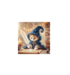 魔法ねこ、今日も大活躍（個別スタンプ：36）