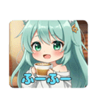 プレミアムみなみちゃんスタンプ15（個別スタンプ：22）