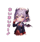 あま～い小悪魔JKちゃん（個別スタンプ：8）