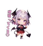 あま～い小悪魔JKちゃん（個別スタンプ：27）