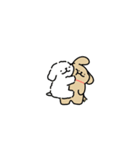 わんこカップル7(モルチーズ)（個別スタンプ：20）