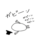 コーヒー豆の白いおじさん（個別スタンプ：35）