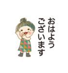 おばあちゃんの敬語スタンプ 02（個別スタンプ：1）