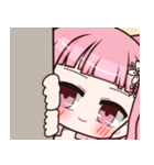 感情を伝えるスタンプ・ネコ耳女子（個別スタンプ：11）