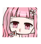 感情を伝えるスタンプ・ネコ耳女子（個別スタンプ：23）