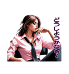お洒落GIRL′S ③（個別スタンプ：9）