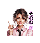 お洒落GIRL′S ③（個別スタンプ：15）