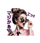 お洒落GIRL′S ③（個別スタンプ：17）