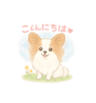 パピヨン あるちゃん 日常会話（個別スタンプ：2）