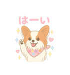 パピヨン あるちゃん 日常会話（個別スタンプ：6）