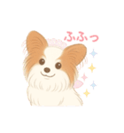 パピヨン あるちゃん 日常会話（個別スタンプ：18）