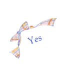 リボンで…Yes！オリジナルバージョン（個別スタンプ：2）