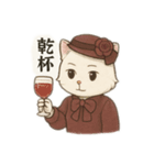 お嬢猫の日常（個別スタンプ：3）