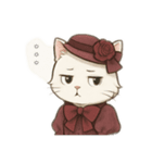 お嬢猫の日常（個別スタンプ：12）