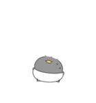 【訂正】へんてこなべびペンギンの双子（個別スタンプ：39）