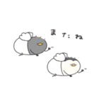 【訂正】へんてこなべびペンギンの双子（個別スタンプ：40）
