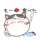 ハチワレ猫★家族通信（個別スタンプ：28）