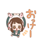 お茶子ちゃんとトガちゃん（個別スタンプ：1）