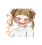 お茶子ちゃんとトガちゃん（個別スタンプ：7）
