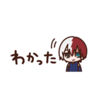 さりげなくヒロアカ。（省スペース）（個別スタンプ：6）