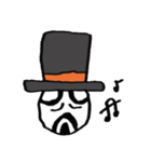 Mr.コンプレスの顔スタンプ（個別スタンプ：17）