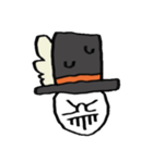 Mr.コンプレスの顔スタンプ（個別スタンプ：18）
