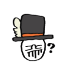 Mr.コンプレスの顔スタンプ（個別スタンプ：22）