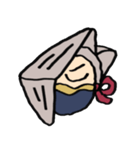 エッジショットの顔スタンプ（個別スタンプ：3）