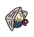 エッジショットの顔スタンプ（個別スタンプ：6）