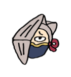 エッジショットの顔スタンプ（個別スタンプ：9）