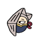 エッジショットの顔スタンプ（個別スタンプ：12）