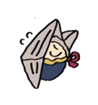 エッジショットの顔スタンプ（個別スタンプ：14）