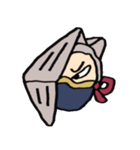 エッジショットの顔スタンプ（個別スタンプ：21）