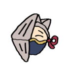 エッジショットの顔スタンプ（個別スタンプ：23）