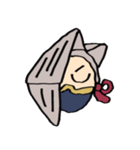 エッジショットの顔スタンプ（個別スタンプ：32）