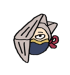 エッジショットの顔スタンプ（個別スタンプ：38）
