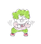 デクの手描きスタンプ（個別スタンプ：35）