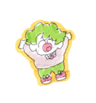 デクの手描きスタンプ（個別スタンプ：36）