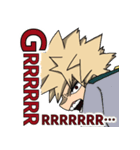 爆豪勝己 : Rising（個別スタンプ：10）