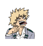 爆豪勝己 : Rising（個別スタンプ：21）