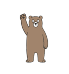 やる気のないヒグマ2【言葉なし】（個別スタンプ：19）